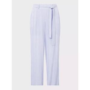 Torrid Blue Boho Stripe Gauze Wide Leg Pant - Size 3X